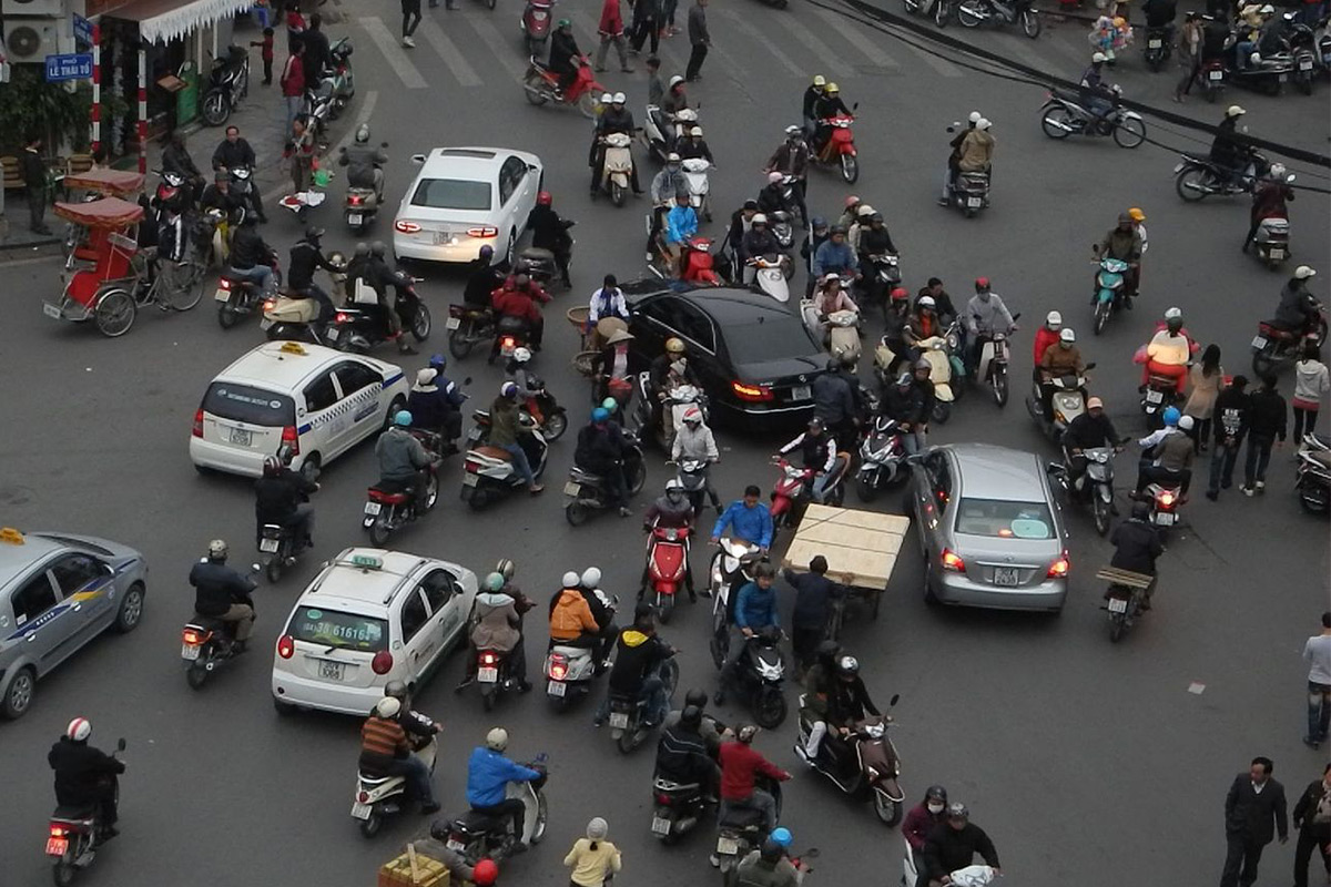Road Traffic Saigon