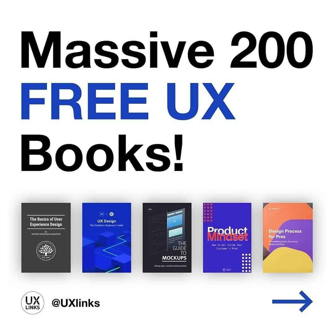 Giveaway! Over 200 Free UI/UX Books - Download today! 1